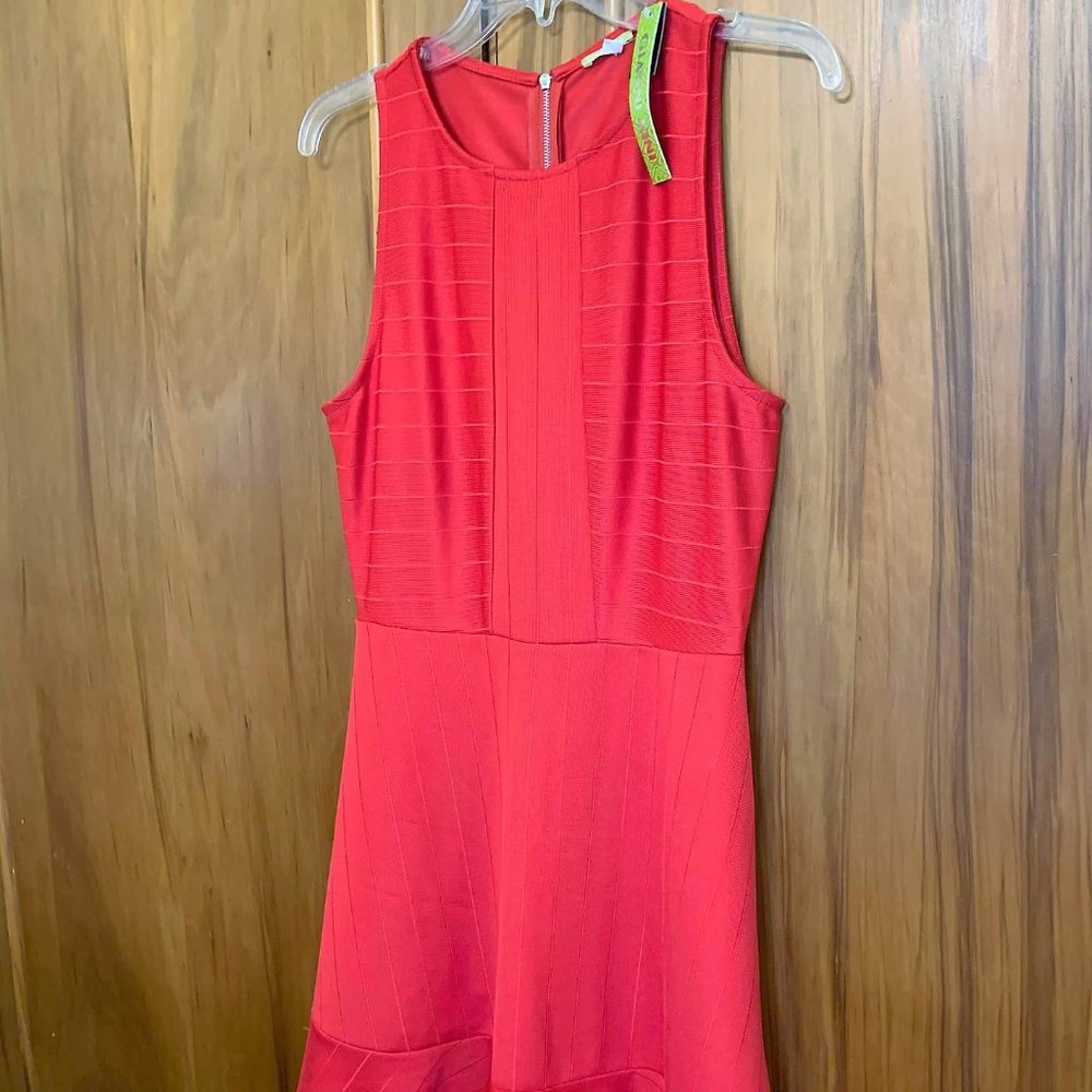 Gianni Bini A-line Red Cocktail Dress